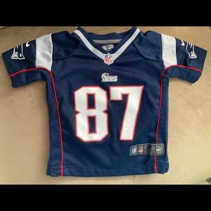 Rob Gronkowski New England Patriots Toddler Football Jersey